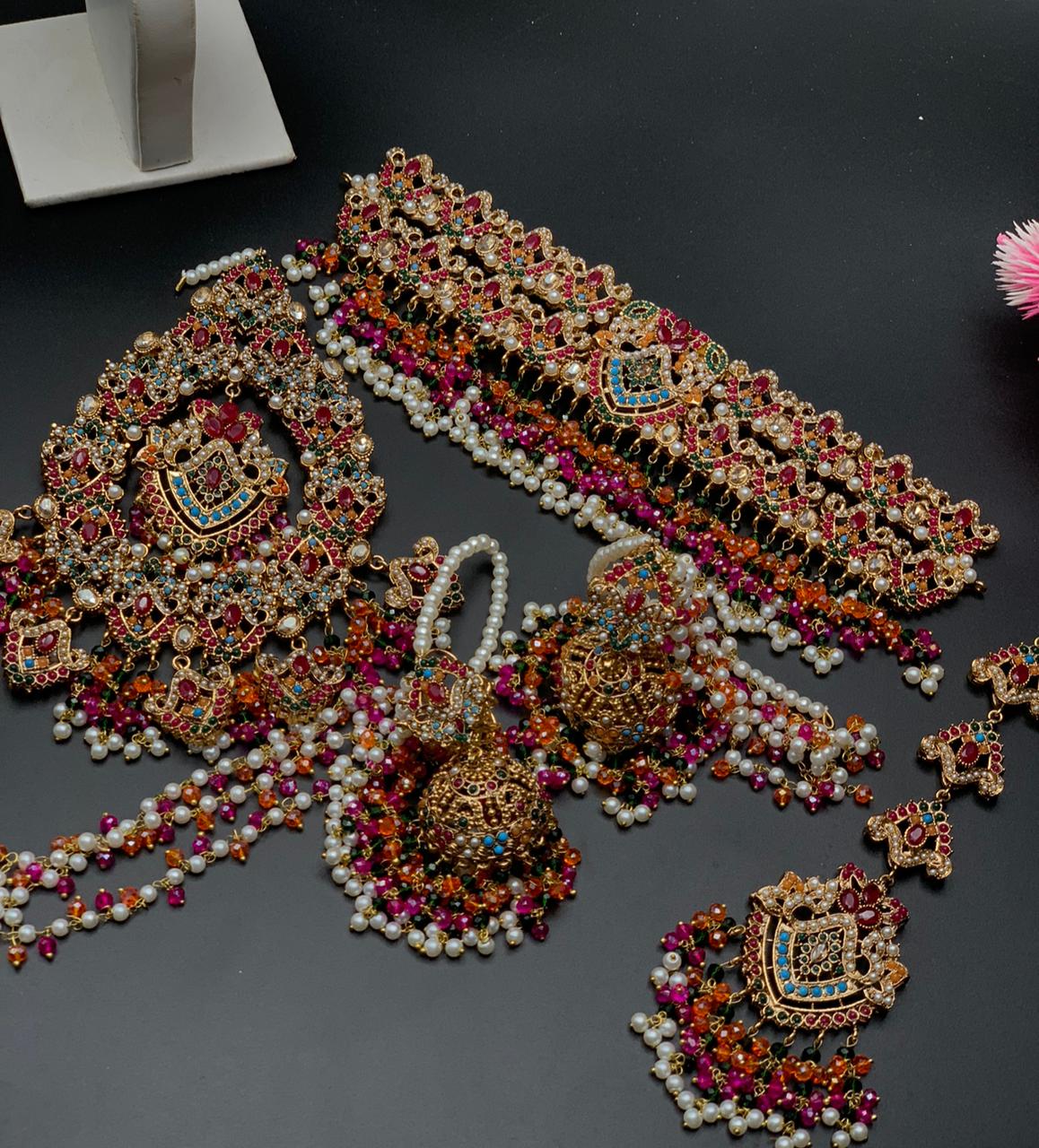 Nauratan Bridal Choker Set