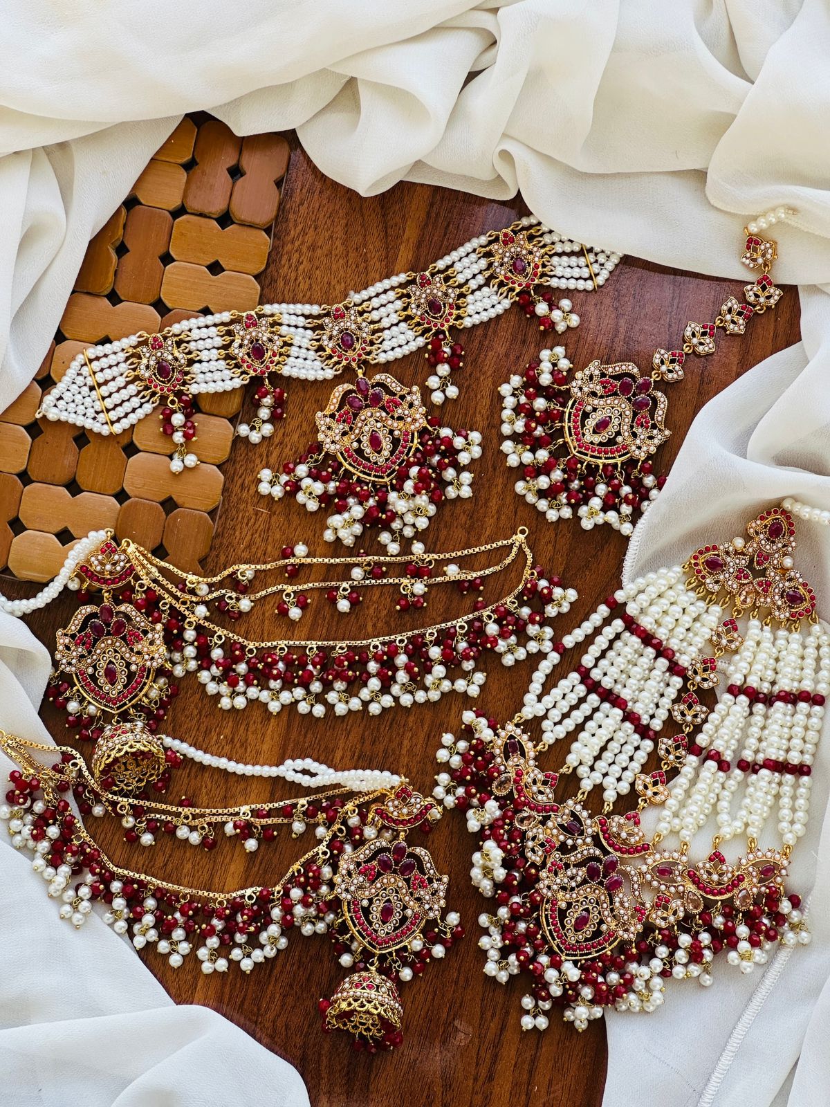 Beautiful 🌸 Casting Designer 💗 Noratan &amp; Single Color Bridal Set 👌