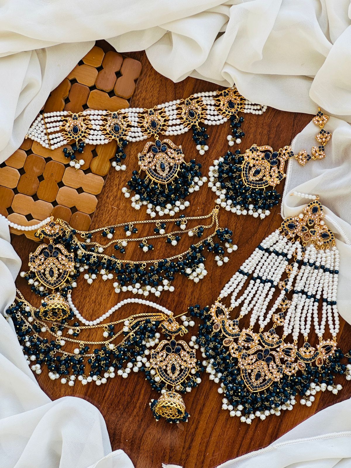 Beautiful 🌸 Casting Designer 💗 Noratan &amp; Single Color Bridal Set 👌