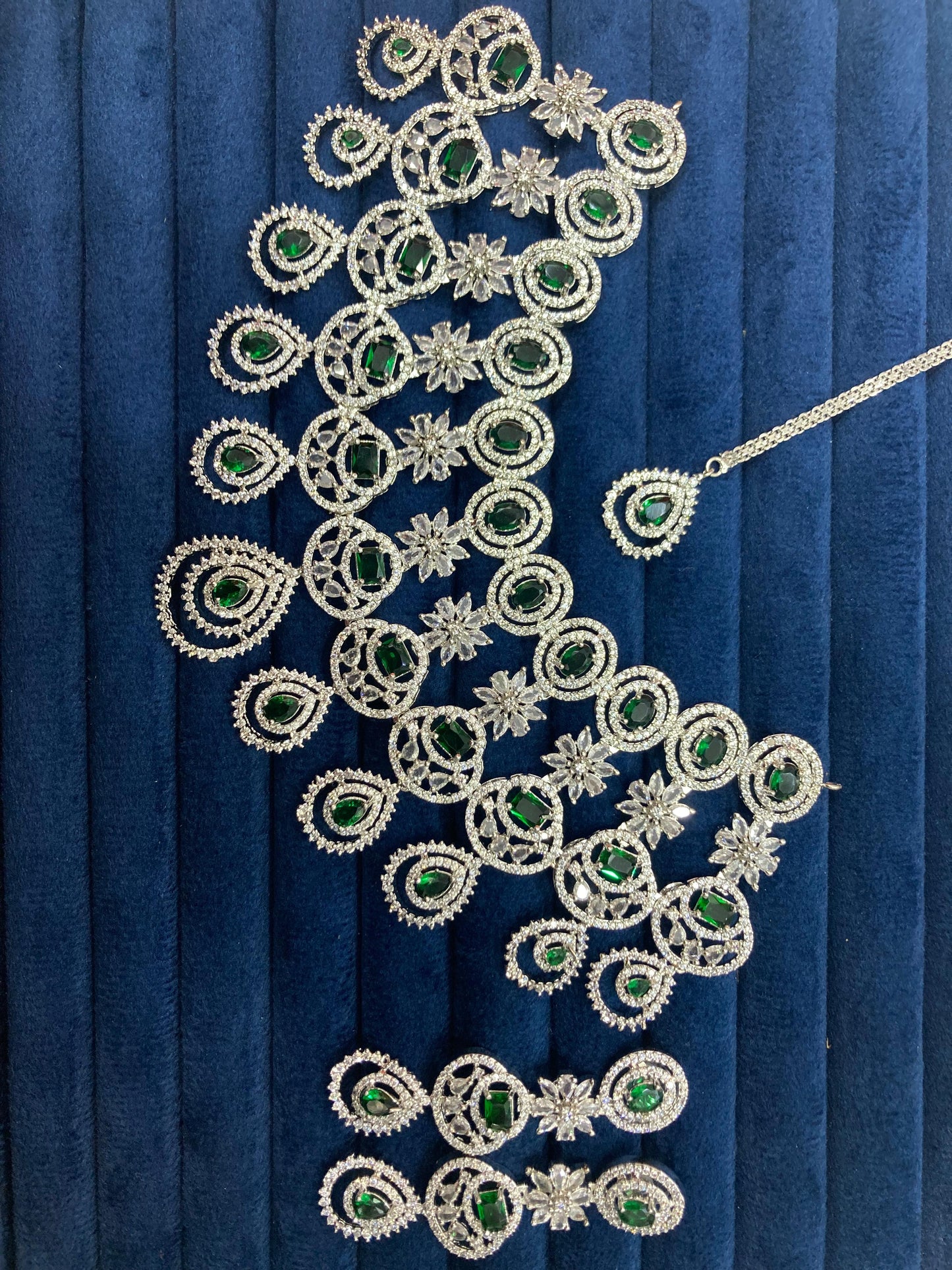 American Diamond Necklace Set