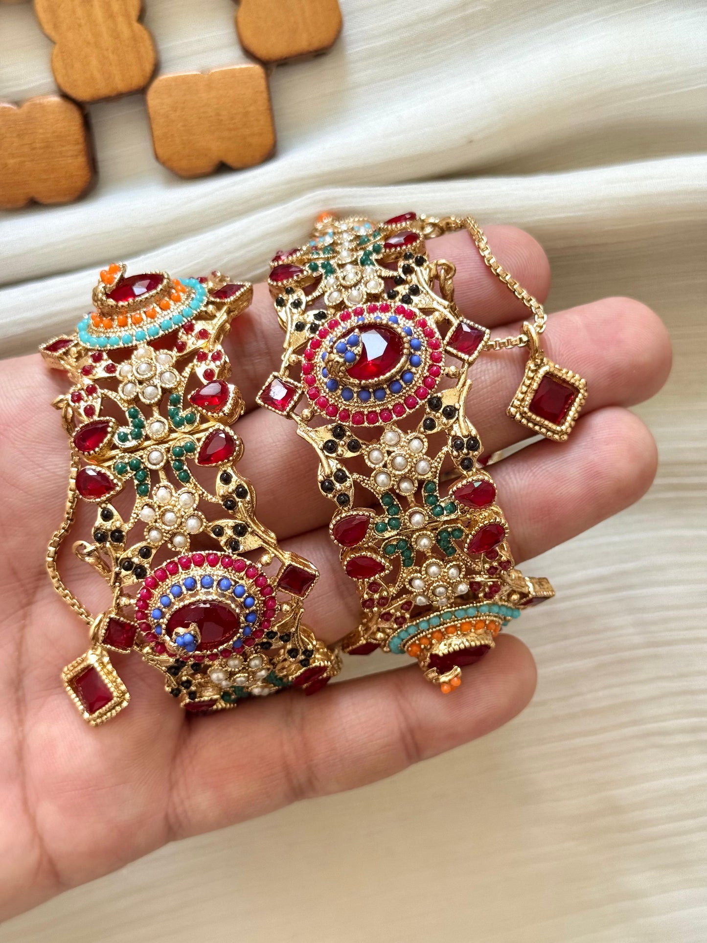 ✨ Colourful Zircon Openable Bangles ✨