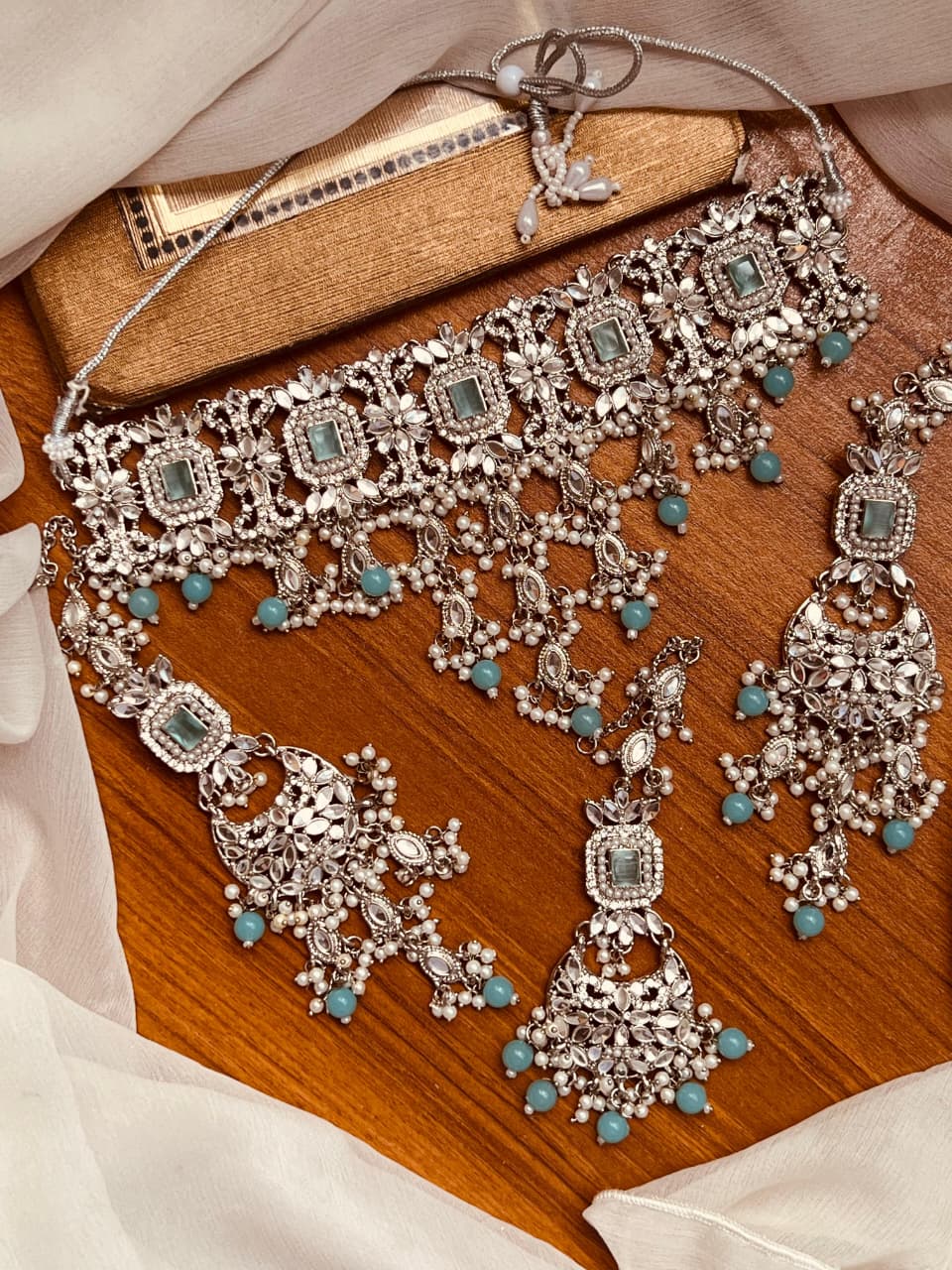 Elegant Kundan Choker Set