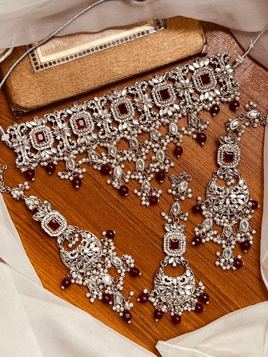 Elegant Kundan Choker Set