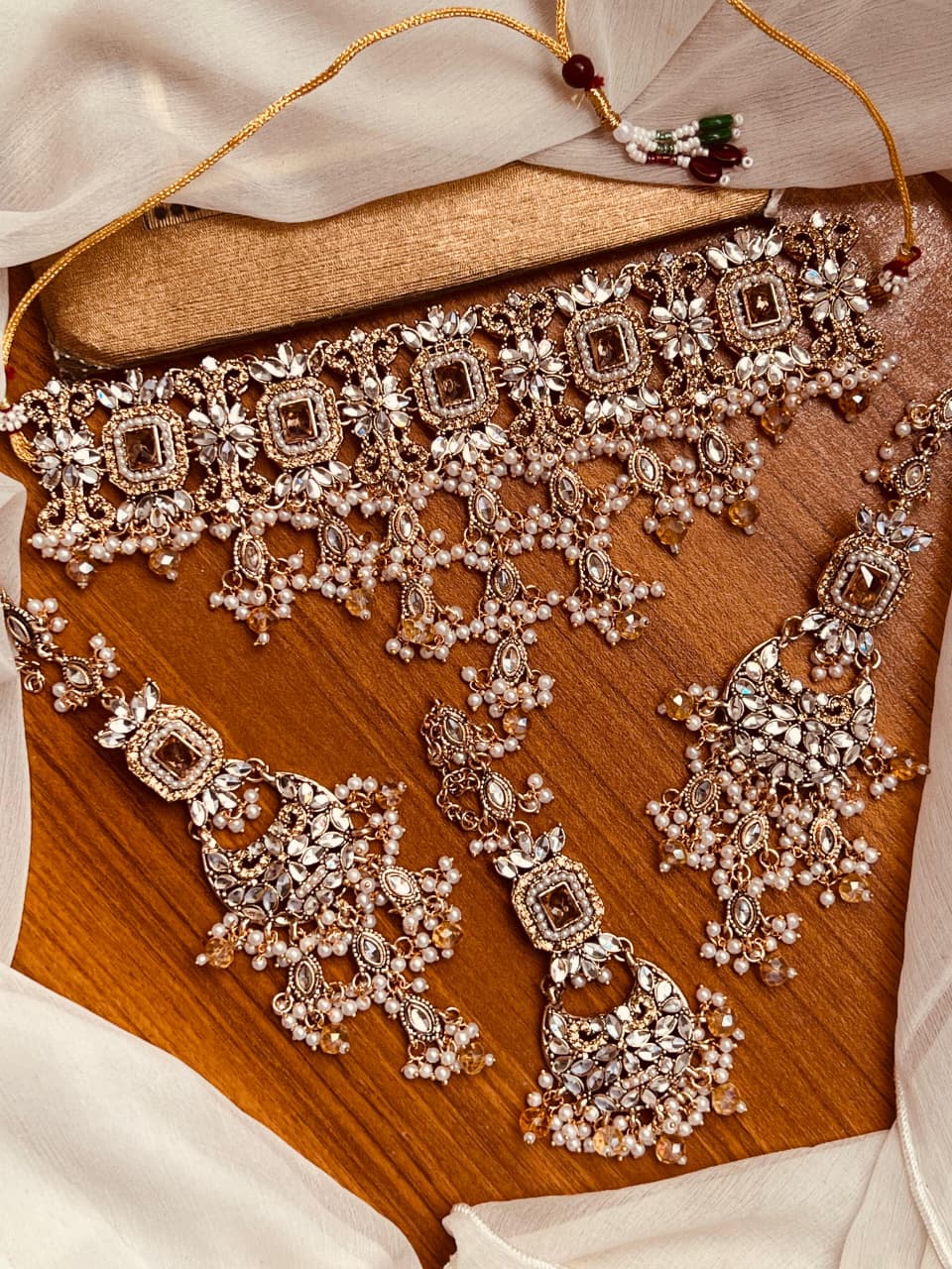 Elegant Kundan Choker Set