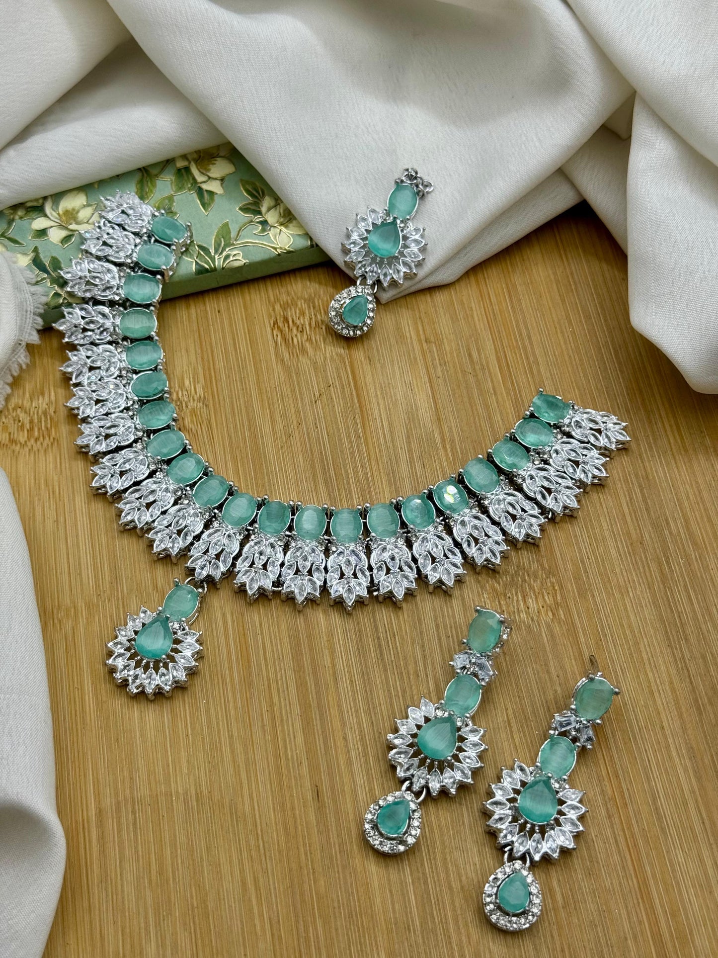 Classic Designer Zircon Set